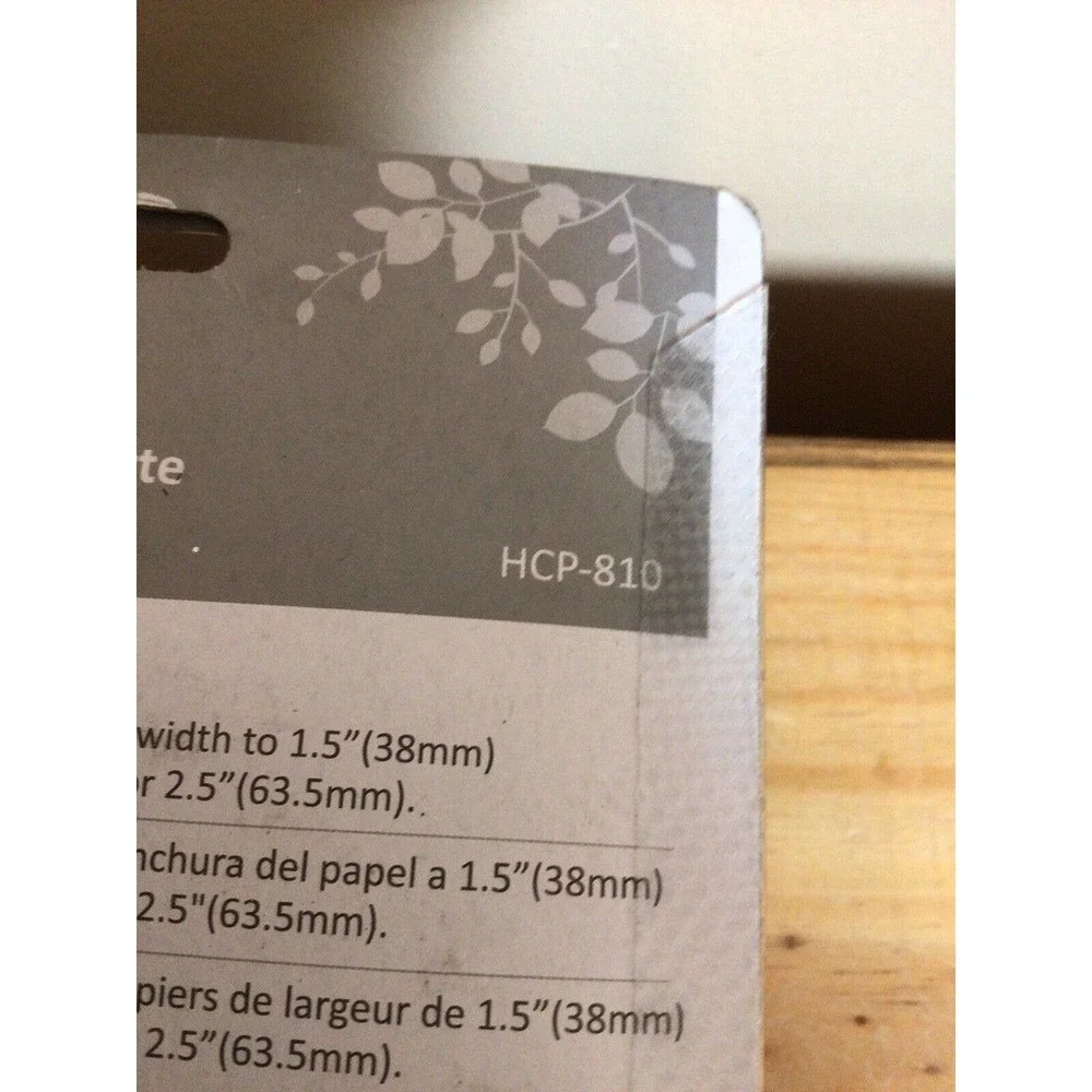 Bira 1.5",2", 2.5" Banner Shape Lever Action Craft Punch for Paper Crafting NEW - Picture 5 of 7